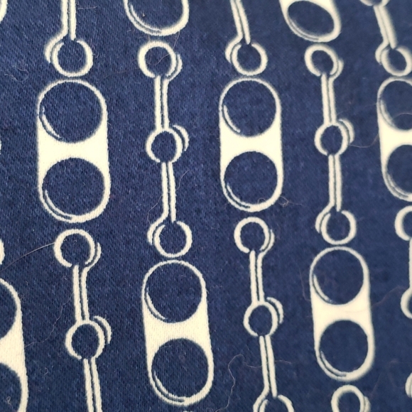 NY&CO Blue Shorts w/Chain Pattern Size 0 - Picture 4 of 8